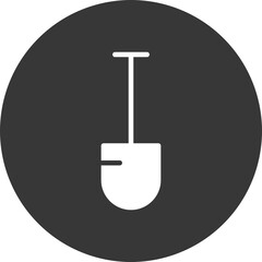 Shovel Glyph Inverted