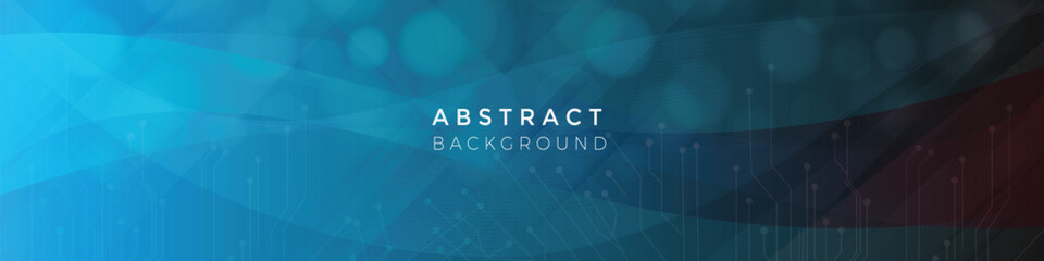 Flat Simple abstract linkedin social media cover design 29