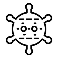 Vector Design Virus Icon Style