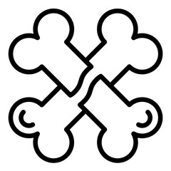 Vector Design Bone Health Icon Style