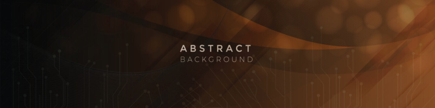 Modern Corporate business abstract background technology linkedin banner template 17