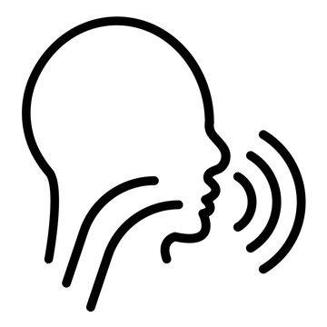 Vector Design Speech Therapy Icon Style