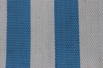 White and blue vertical stripes. Macro. USA.