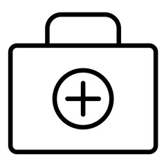 Vector Design Medical Briefcase Icon Style
