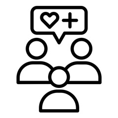 Vector Design Health Advocate Icon Style