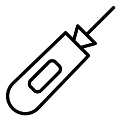 Vector Design Pregnancy Test Icon Style