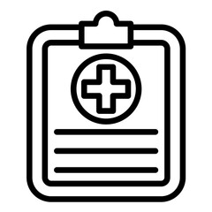 Vector Design Medical Forms Icon Style