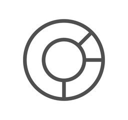 Business people meeting related icon outline and linear vector.
