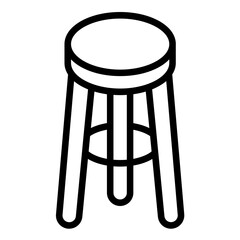 Vector Design Barstool Icon Style