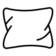 Vector Design Woven Pillow Icon Style