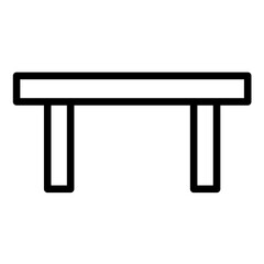 Vector Design Entryway Table Icon Style