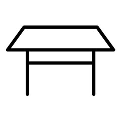 Vector Design Flip-Top Table Icon Style