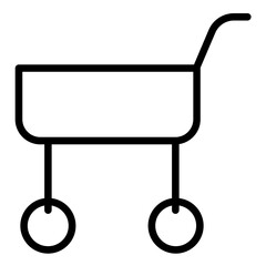 Vector Design Wine Cart Icon Style