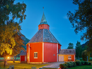 Kirche Alvundeid, Alvundeidet, More og Romsdal, Norwegen