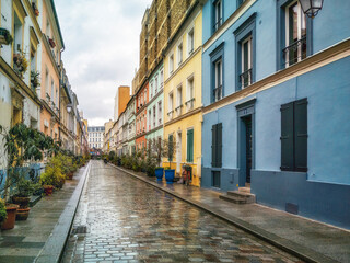 Fototapeta na wymiar Rue Crémieux