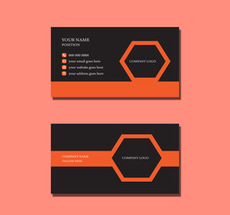 creative modern name card and business card