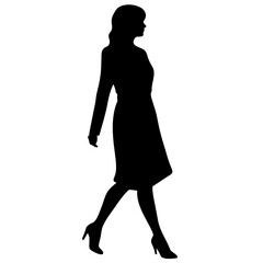 Fototapeta premium woman Silhouette 
