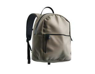 Naklejka premium backpack floating in the air cut out transparent isolated on white background ,PNG file.