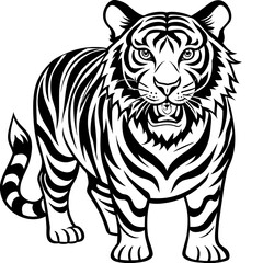 tiger clip-art-vector-illustration