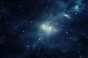 Naklejka premium A stunning view of a galaxy with stars. Perfect for space enthusiasts