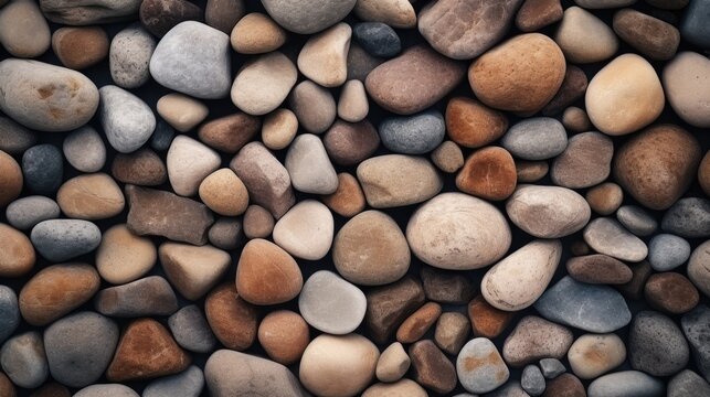 A detailed view of a cluster of rocks, perfect for geological concepts