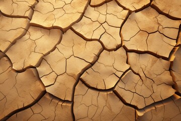 Detailed view of a cracked surface, suitable for backgrounds