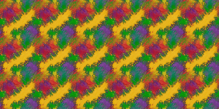 Vibrant Geometric Pattern in Computer Generated Image