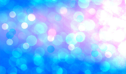 Fototapeta premium Blue bokeh background for banner, poster, ad, celebrations, and various design works