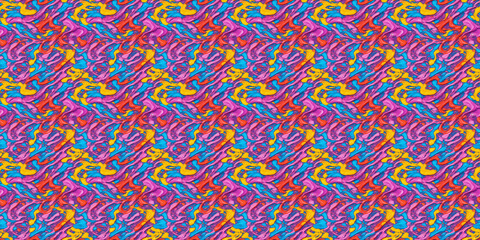 Multicolored Background With Center Pattern