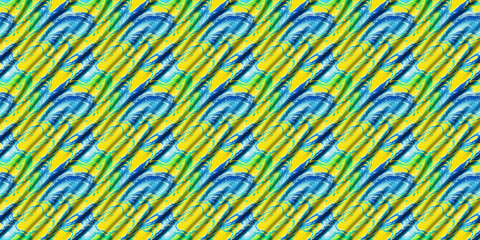 Abstract Blue and Yellow Background