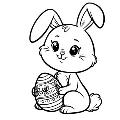 Easter coloring page