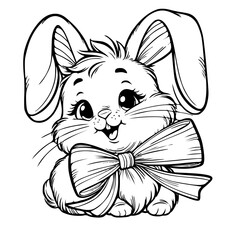 Easter coloring page