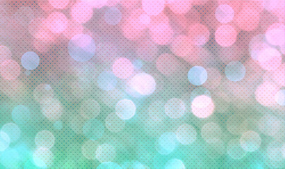 Blue bokeh background for banner, poster, ad, celebrations, and various design works