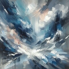 Abstract Dynamic Brush Strokes Contemporary Art for Stylish Interiors. make it attractive for customers looking for modern and stylish artworks for their spaces.