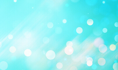 Blue bokeh background for banner, poster, ad, celebrations, and various design works