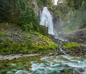 Espelandsfossen, Vestland, Norwegen