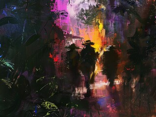 Abstract of Journeying through the tropical urban jungle