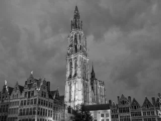 Plexiglas foto achterwand Antwerpen in Belgien © Stephan Sühling