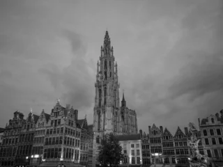 Deurstickers Antwerpen in Belgien © Stephan Sühling