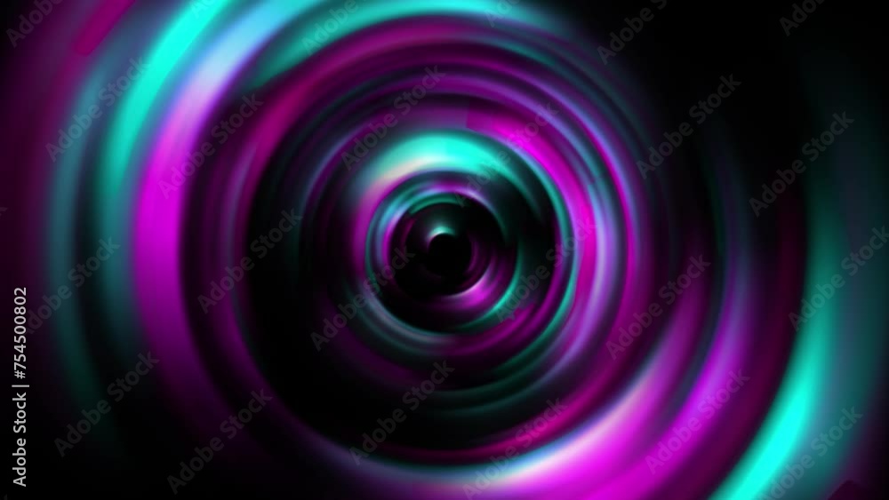 Poster abstract background with endless spiral elements.