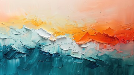 Vibrant Abstract Art: A Symphony of Colors and Textures
