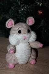 handmade accessory, knitted toys