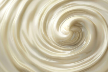 cream. food advertising.