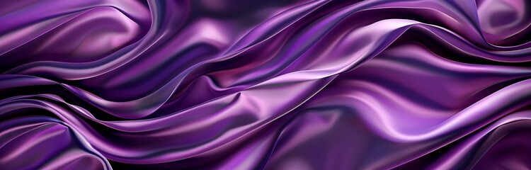 close up of a smooth shiny silk material