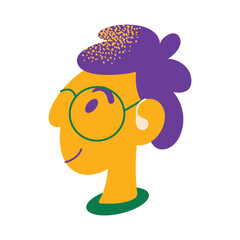 Headphones, microphone, laptop, equalizer, speech bubbles. Podcast recording and listening, broadcasting, online radio, audio streaming service Concept. Vector set illustration isolated on background