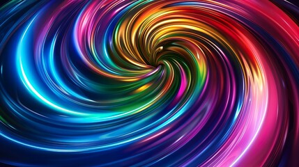 Fototapeta na wymiar Psychedelischer, holographischer Hintergrund in bunten Farben