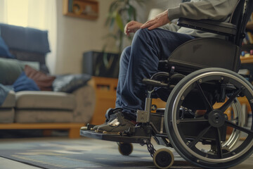 Obraz premium Adaptive Living with Dignity