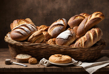 bread in basket