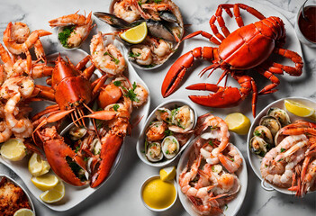 cooked shrimp on a plate