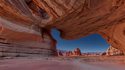 Abstrakter Hintergrund für Design, überirdische Landschaften von Utah 4.